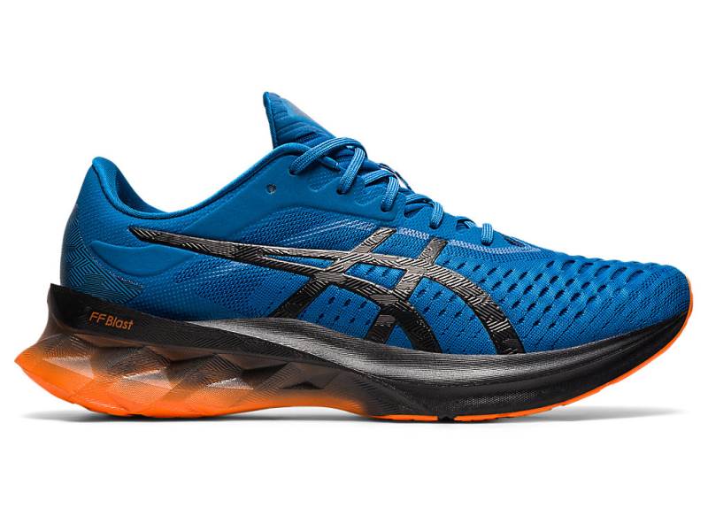 Sapatilhas Running Asics NOVABLAST Homem Azuis, 4942A776.965